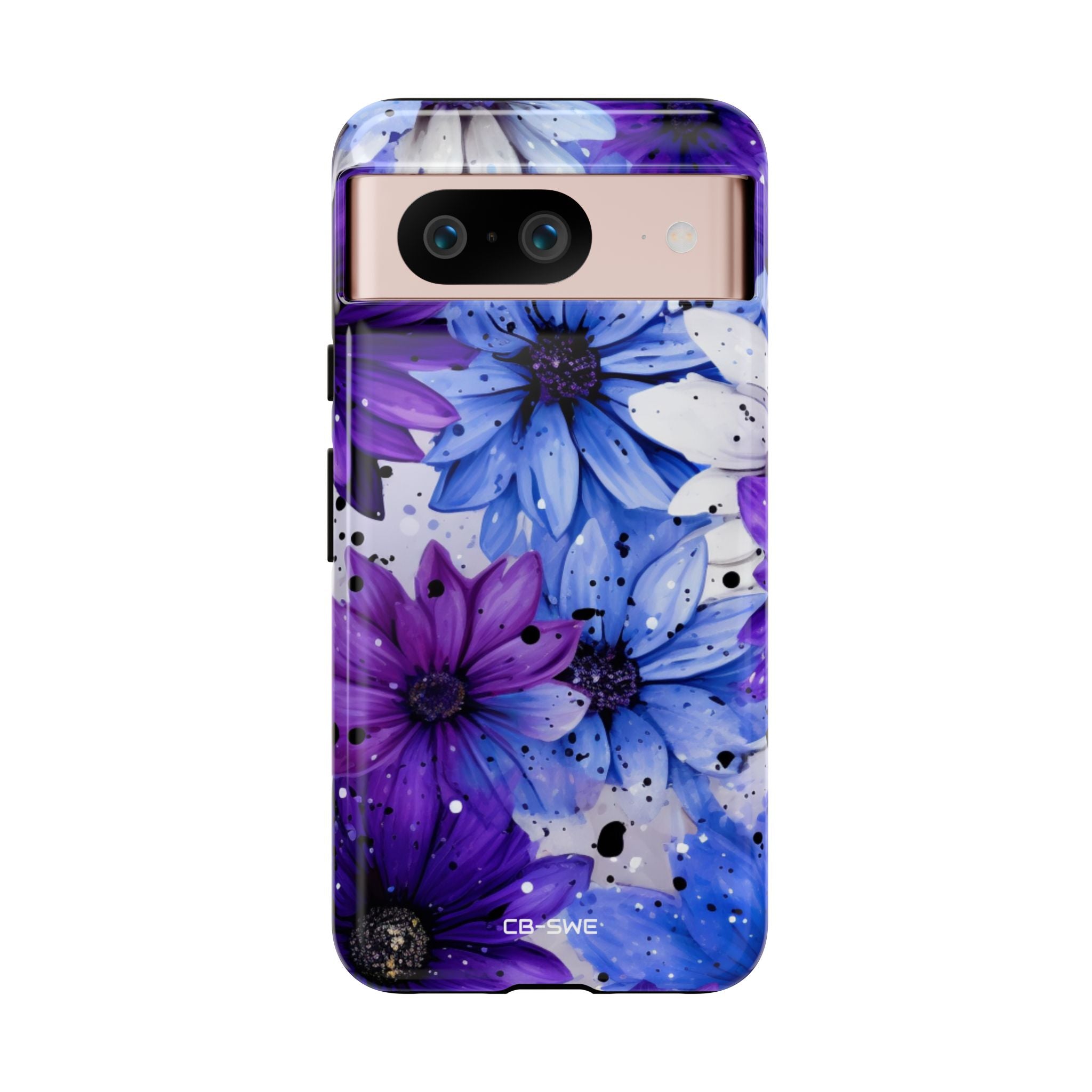 Vivid Splattered Blooms - Google Pixel Case