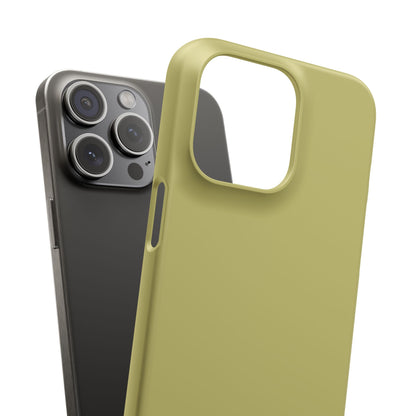 Dark Khaki iPhone 15 - Slim Phone Case