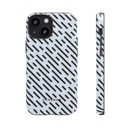 Monochrome Dash - Protective Phone Case