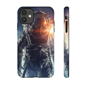 Astronaut in space - Protective Phone Case