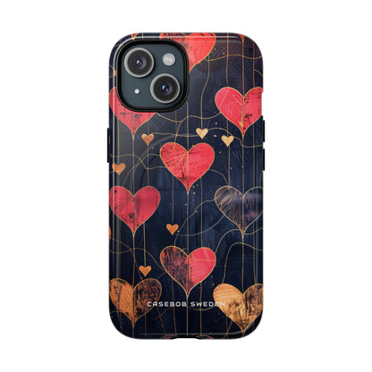 Gradient Heartflow Harmony iPhone 15 | Tough+ Phone Case