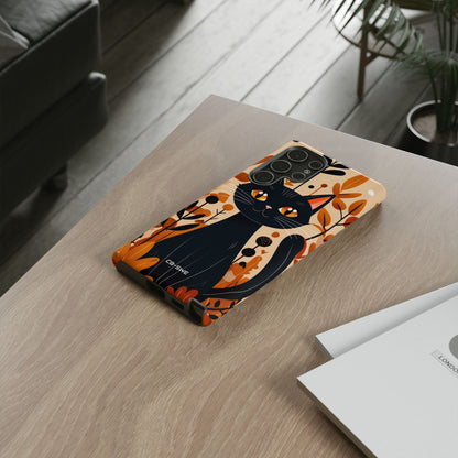 Autumnal Cat Whimsy - Samsung Case