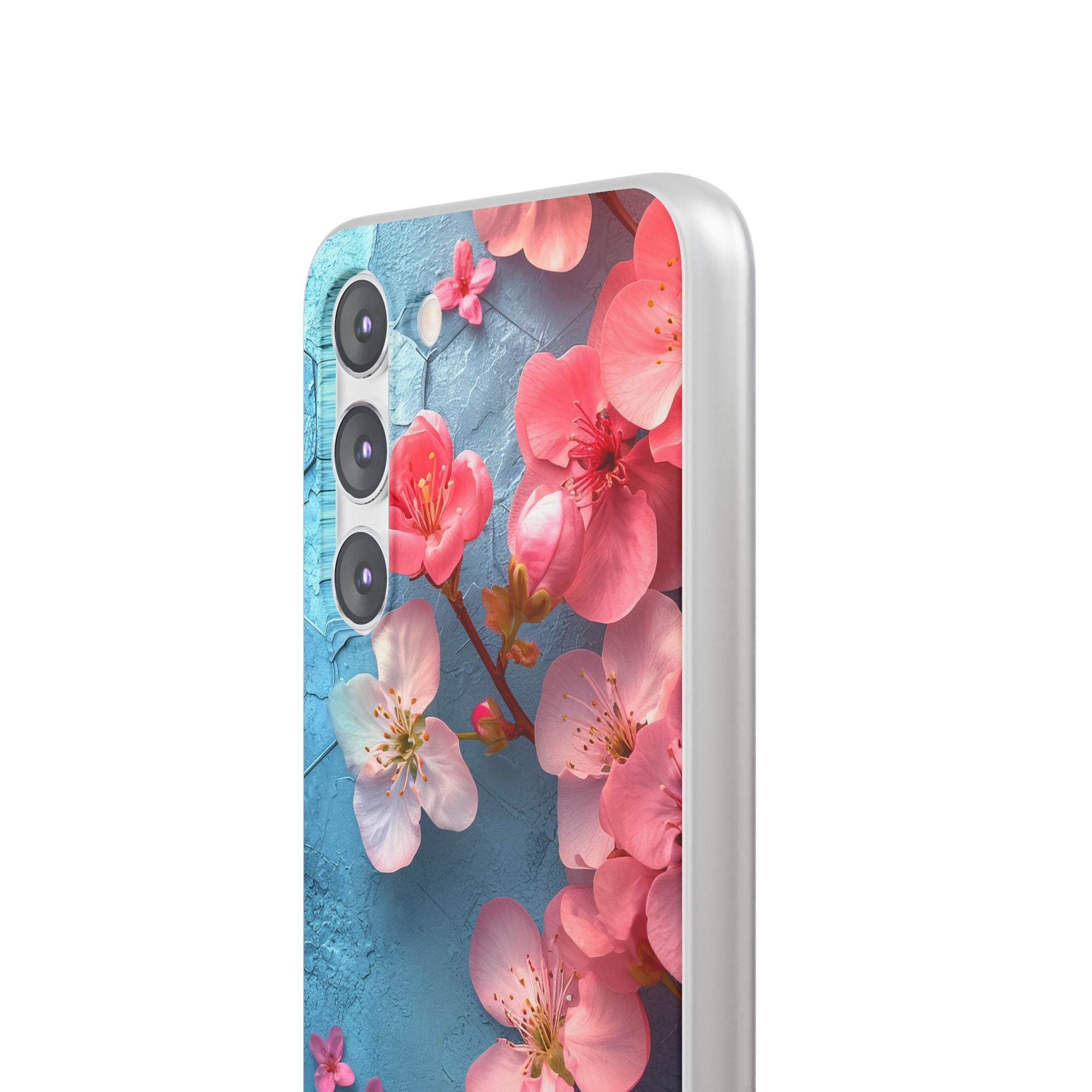 Blossom Serenity Case - Flexi Samsung S23 Phone Case