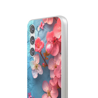 Blossom Serenity Case - Flexi Samsung S23 Phone Case