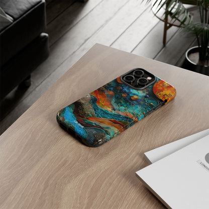 Celestial Wonders Unfold - iPhone Case