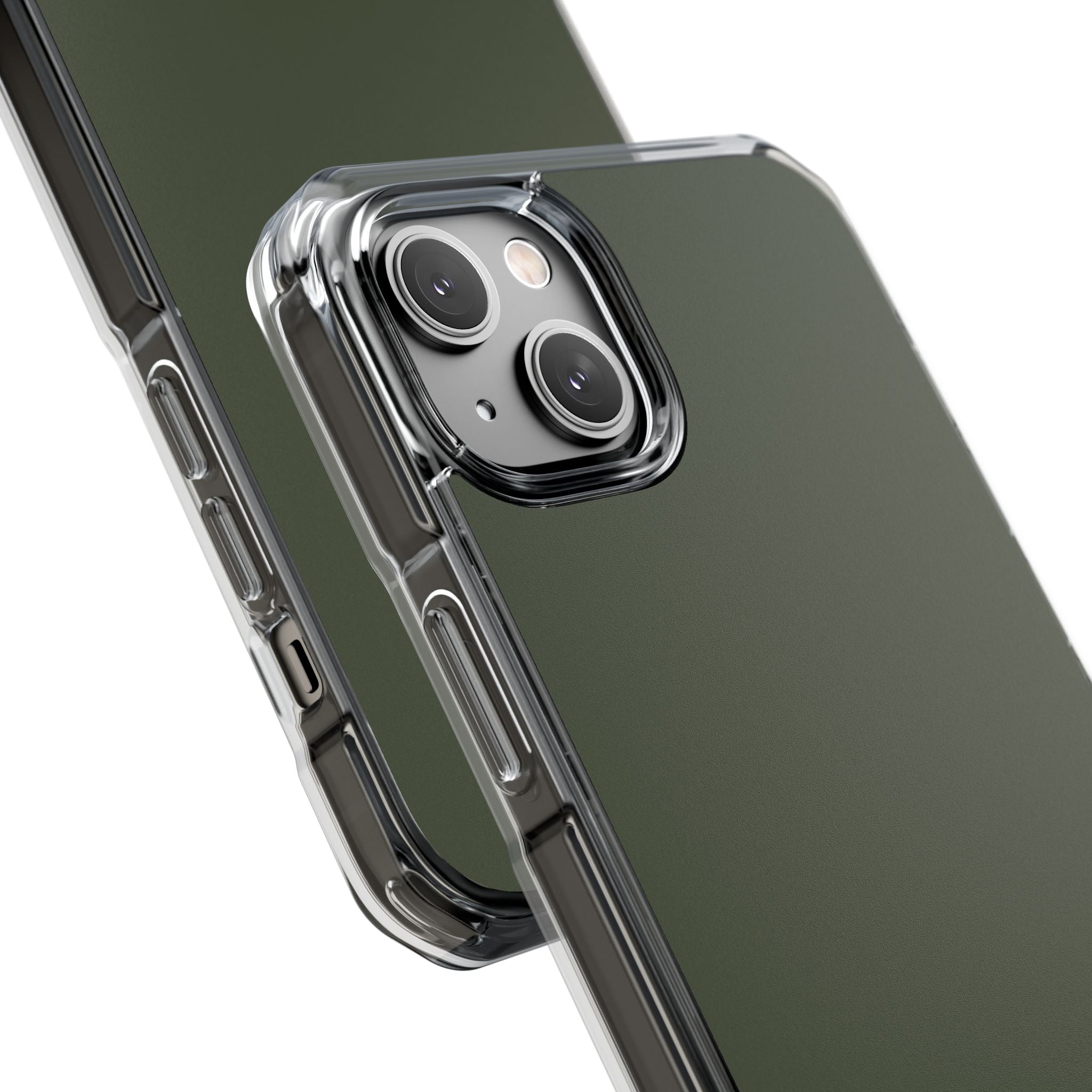 Rifle Green - Clear Impact Case for iPhone