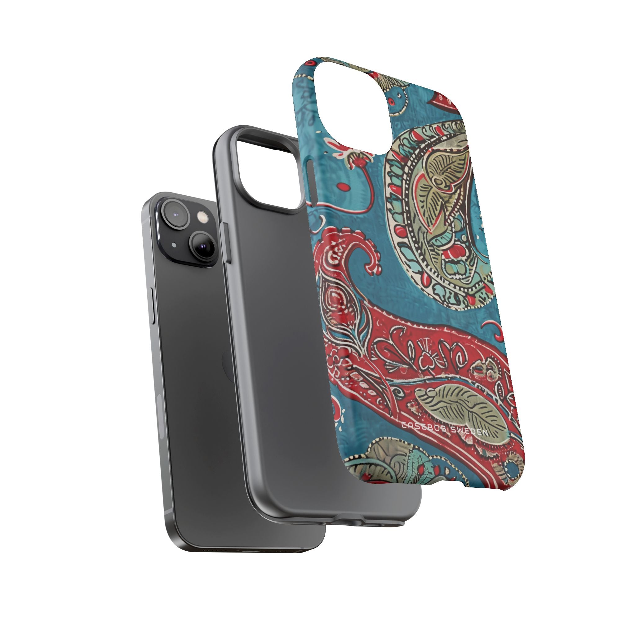 Vintage Paisley Elegance iPhone 14 - Tough Phone Case