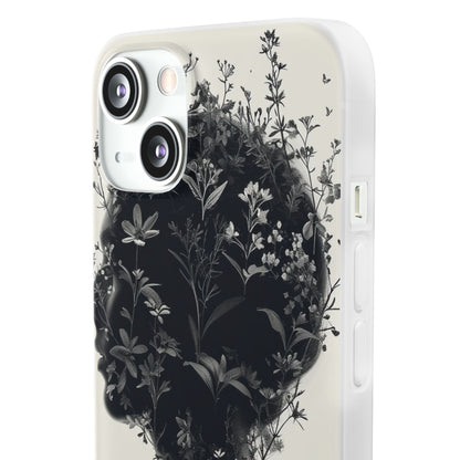 Botanical Silhouette Essence | Flexible Phone Case for iPhone