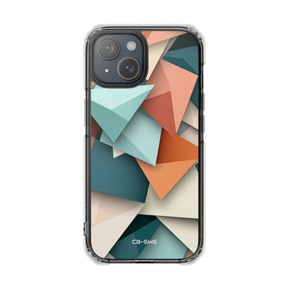 Geometric Color Harmony iPhone Case - Impact