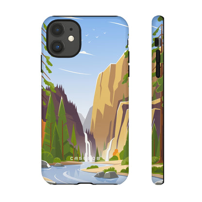 Waterfall at National Park iPhone Case (Protective)