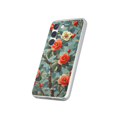 Coral Bloom Samsung S23 Case - Soft