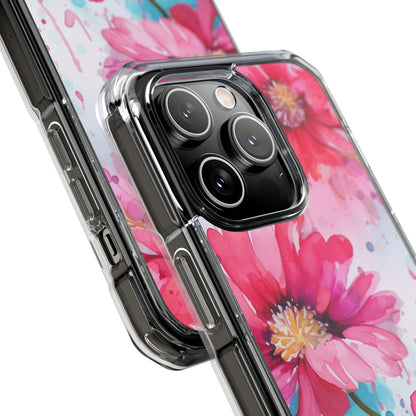 Vibrant Floral Dance iPhone Case - Impact