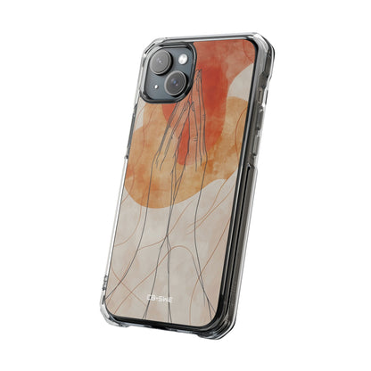 Hands Embrace Light iPhone Case - Impact