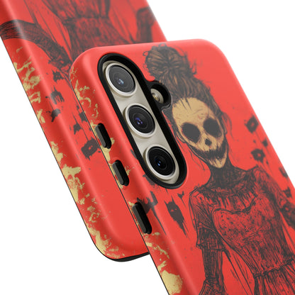 Haunting Scarlet Descent Samsung S24 - Tough Phone Case