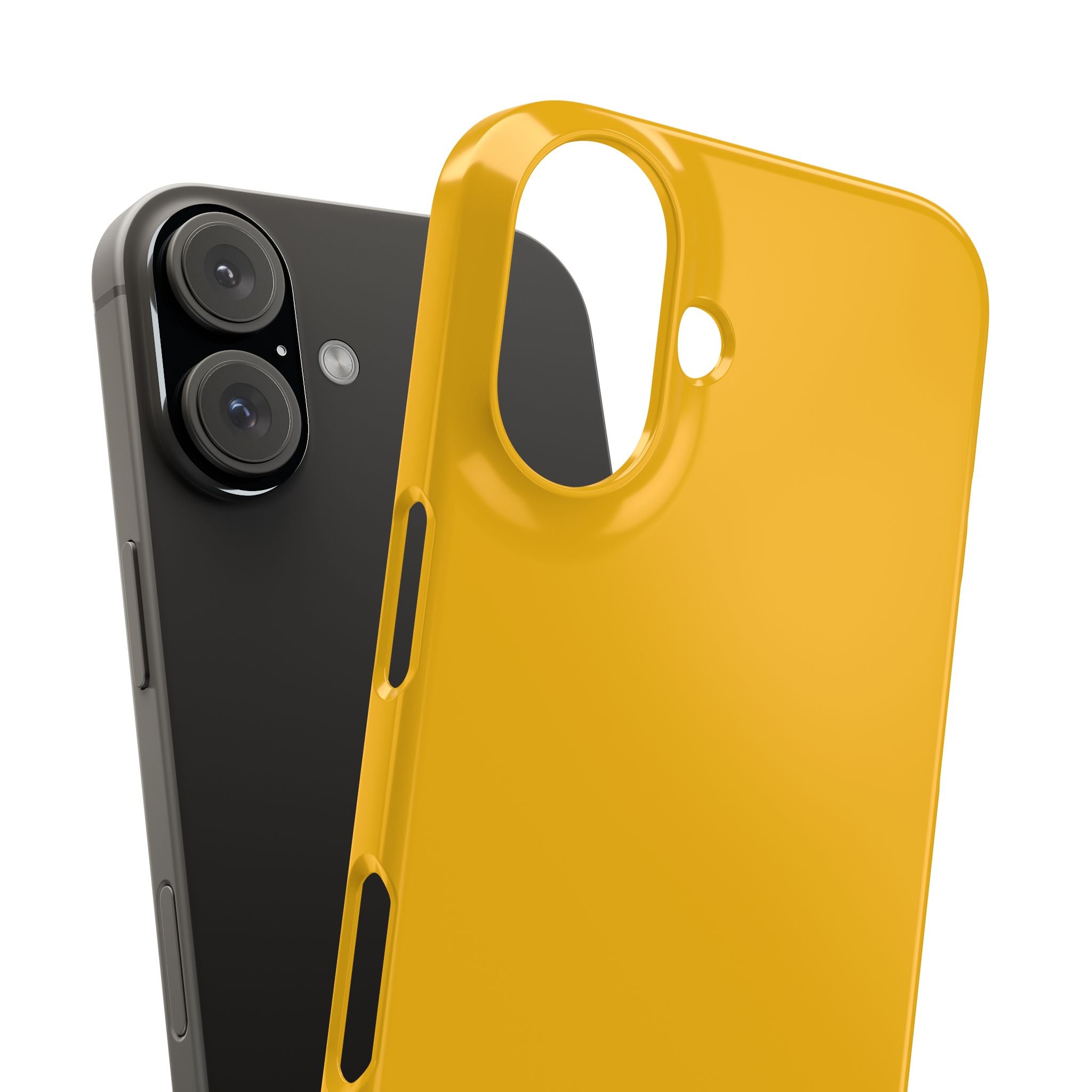 Amber Yellow - Slim iPhone 16 Phone Case