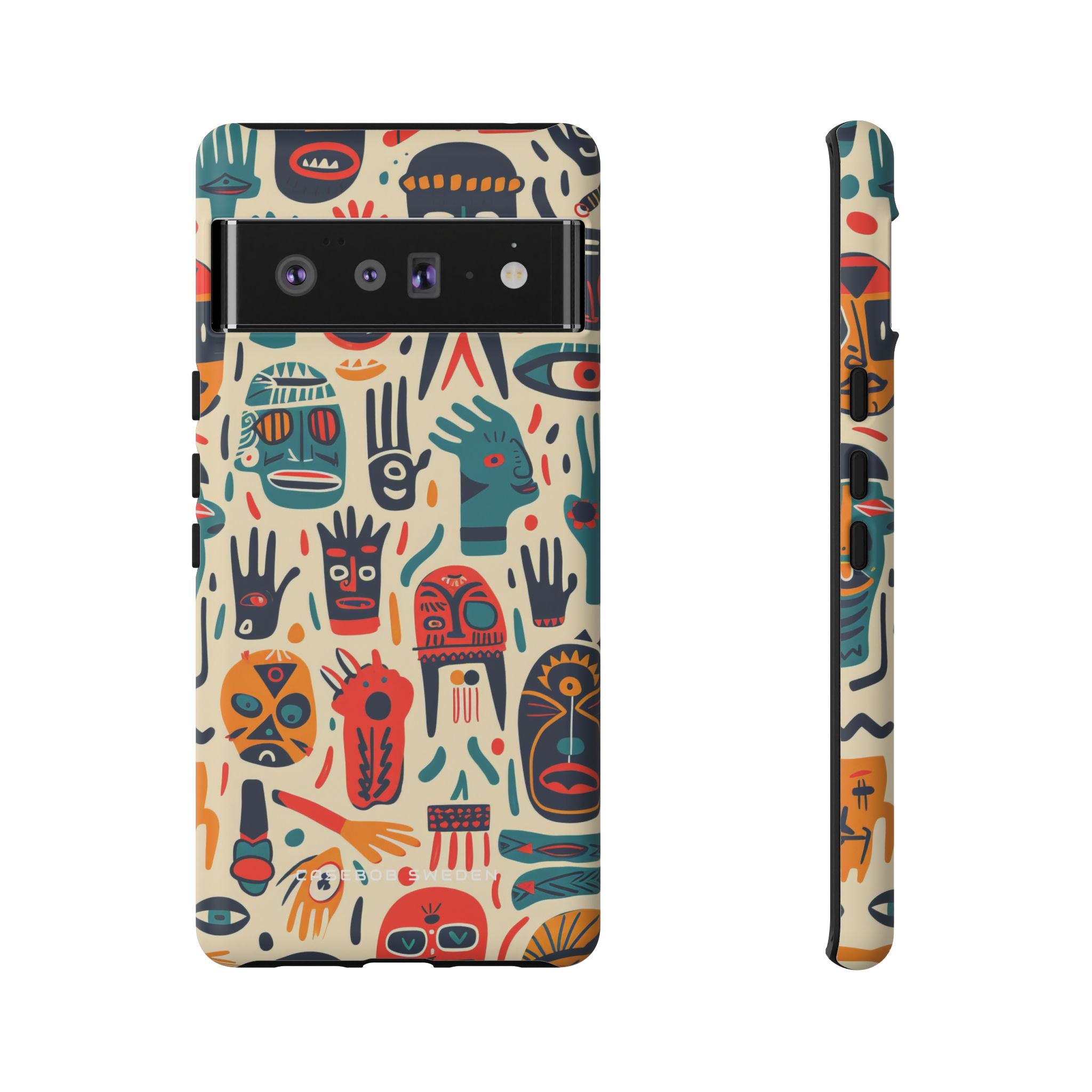 Gradient Tribalscape Vibrance Google Pixel 6 - Tough Phone Case