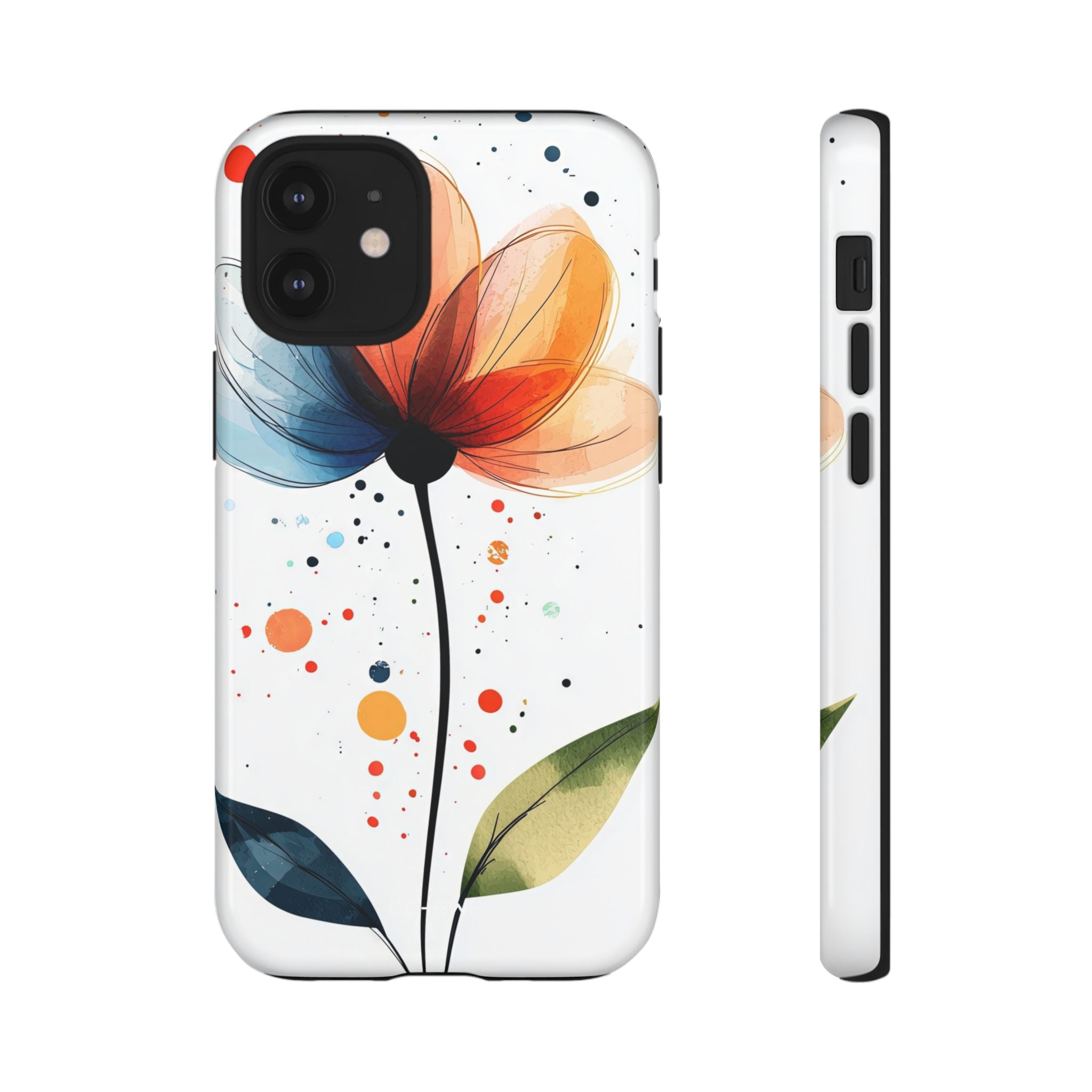 Vibrant Floral Blooms - iPhone Case