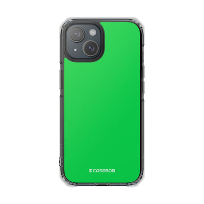 Malachite Green - Clear Impact Case for iPhone