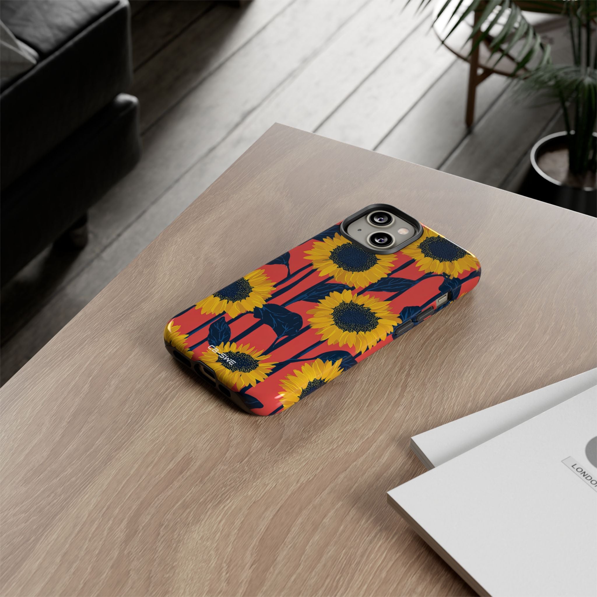 Vibrant Sunflower Rhythm - iPhone Case