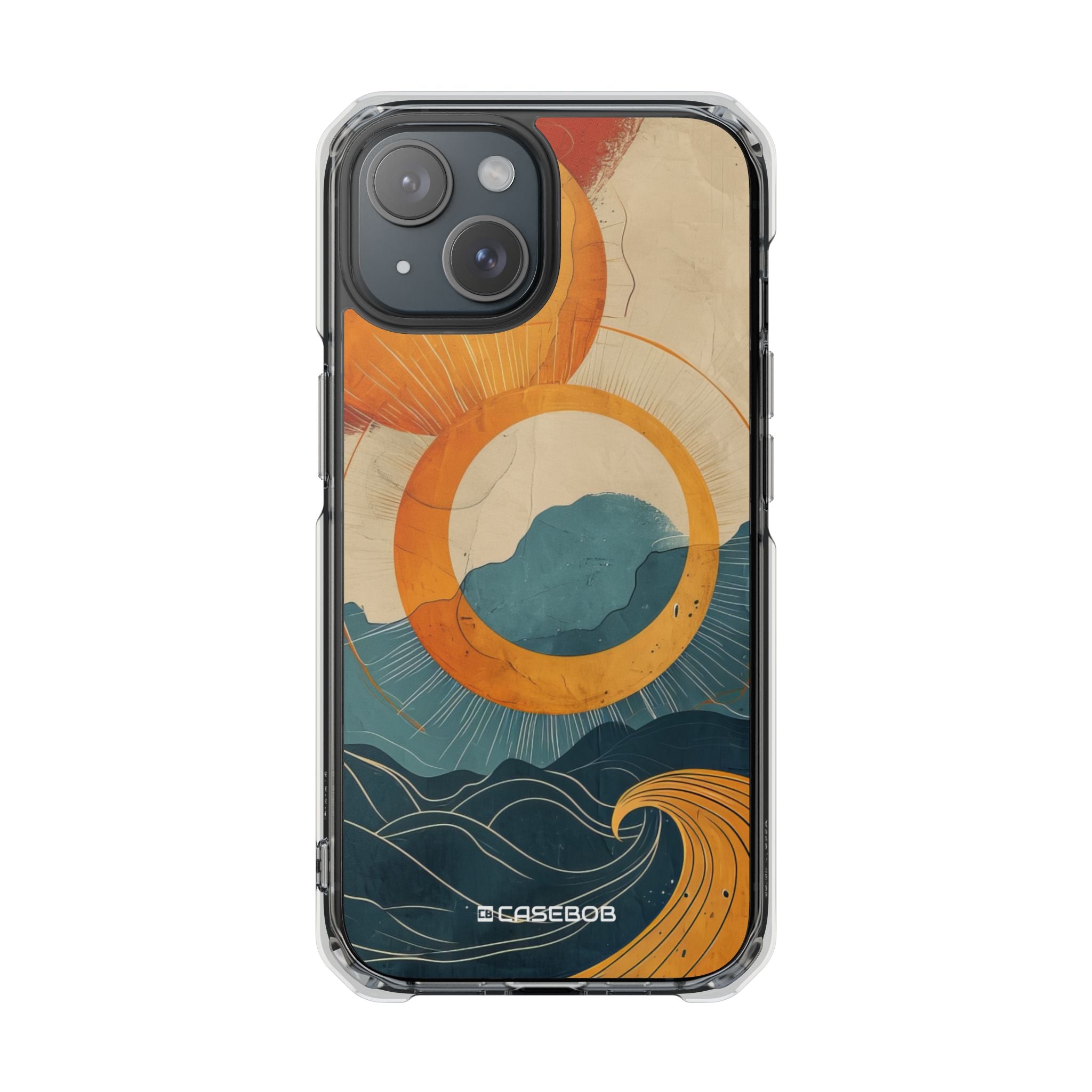 Retro Wave Dynamics - Phone Case for iPhone