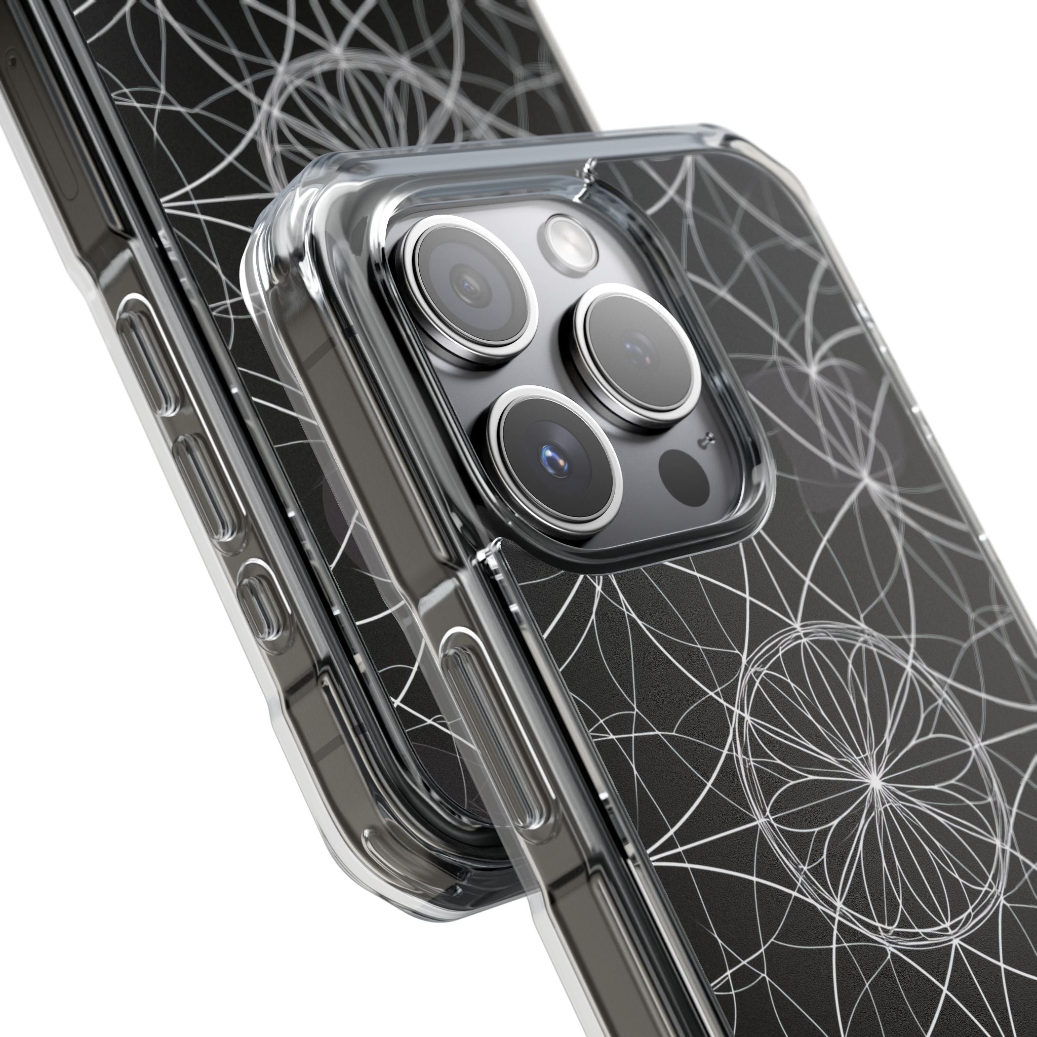 Radiant Petal Orbit iPhone 15 Pro Case - Impact