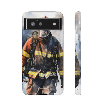Firefighter In Motion - Google Pixel Case