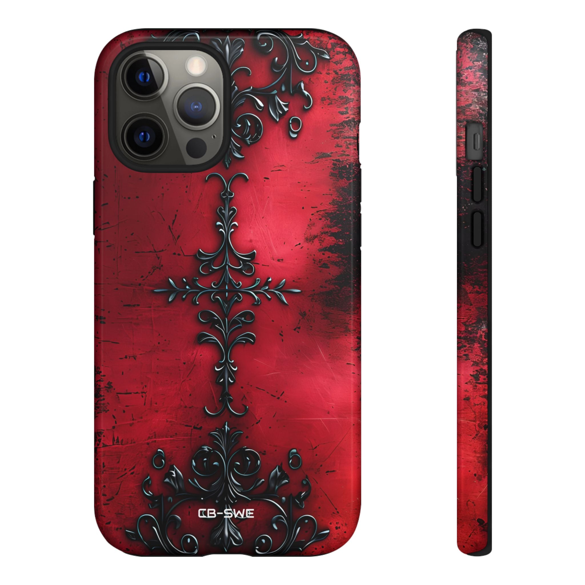 Gothic Crimson Emblem - iPhone Case