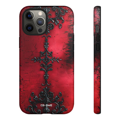 Gothic Crimson Emblem - iPhone Case