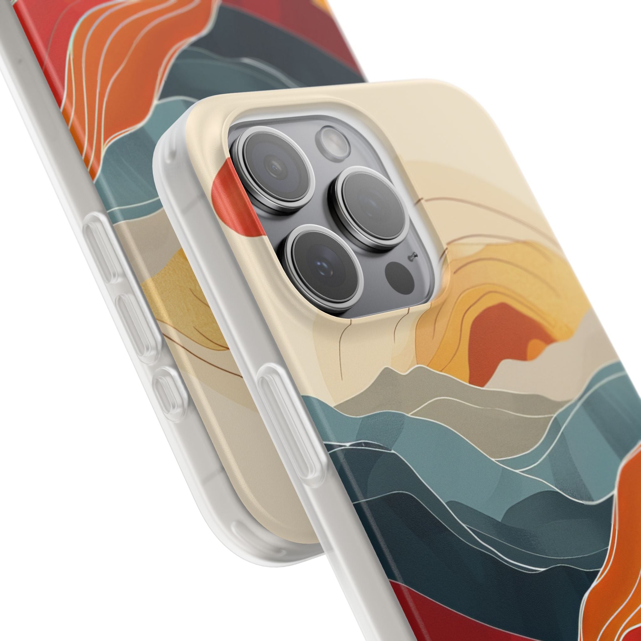 Sunlit Ridges iPhone 15 Pro Max Case - Soft