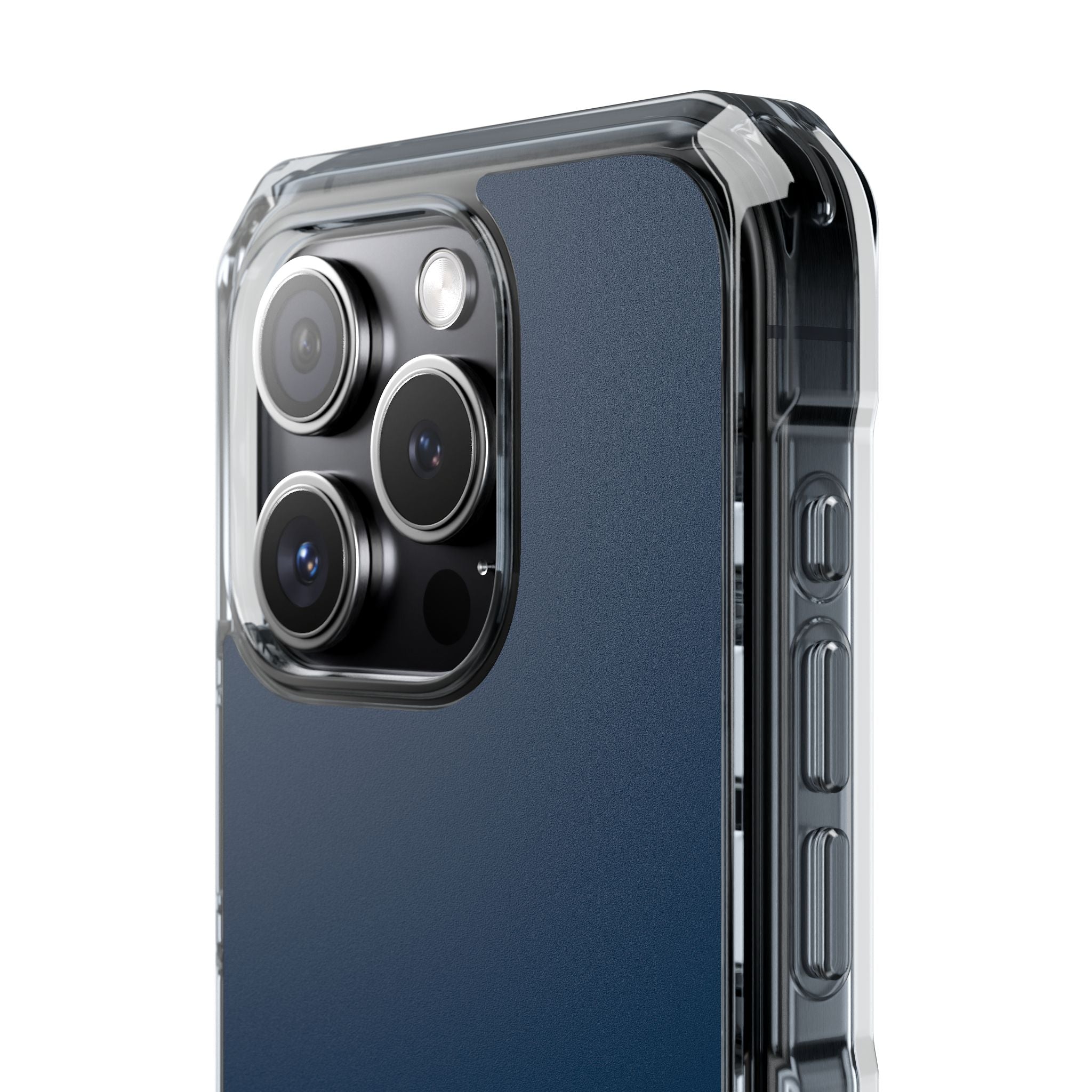 Prussian Blue - Clear Impact Case for iPhone