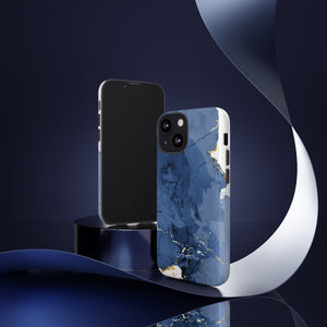 Timeless Blue Watercolor - Protective Phone Case