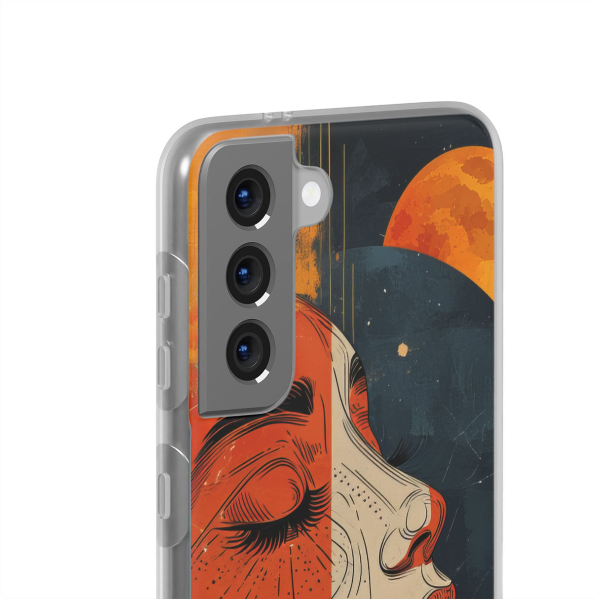 Celestial Duality | Flexible Phone Case for Samsung Galaxy