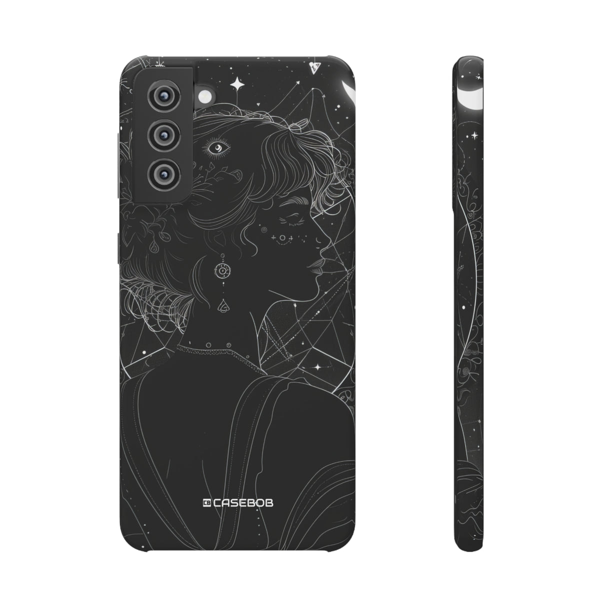 Mystic Starlit Serenity | Slim Phone Case for Samsung