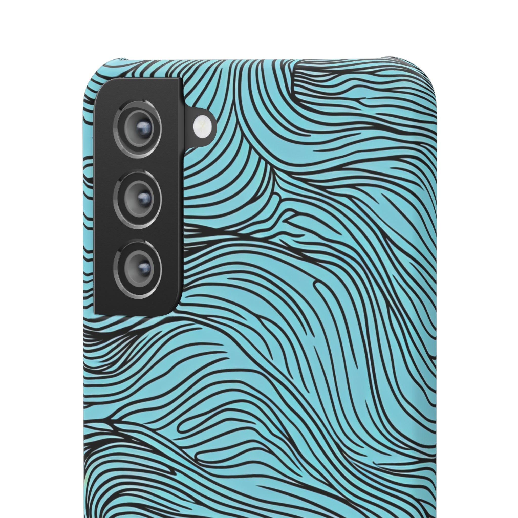 Wavy Serenity | Slim Phone Case for Samsung