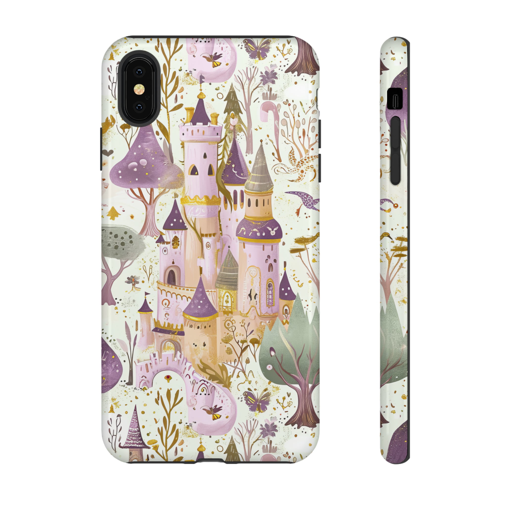 Fairytale Castles Pastel Dream - Protective Phone Case