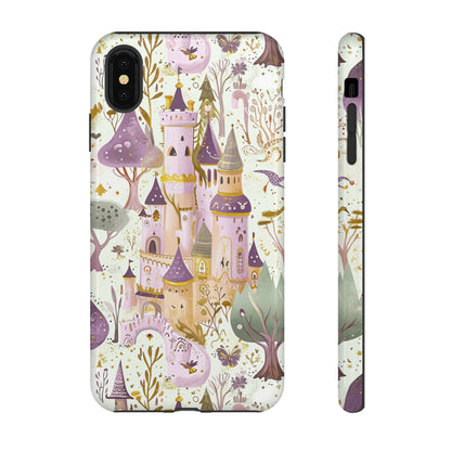 Fairytale Castles Pastel Dream - Protective Phone Case