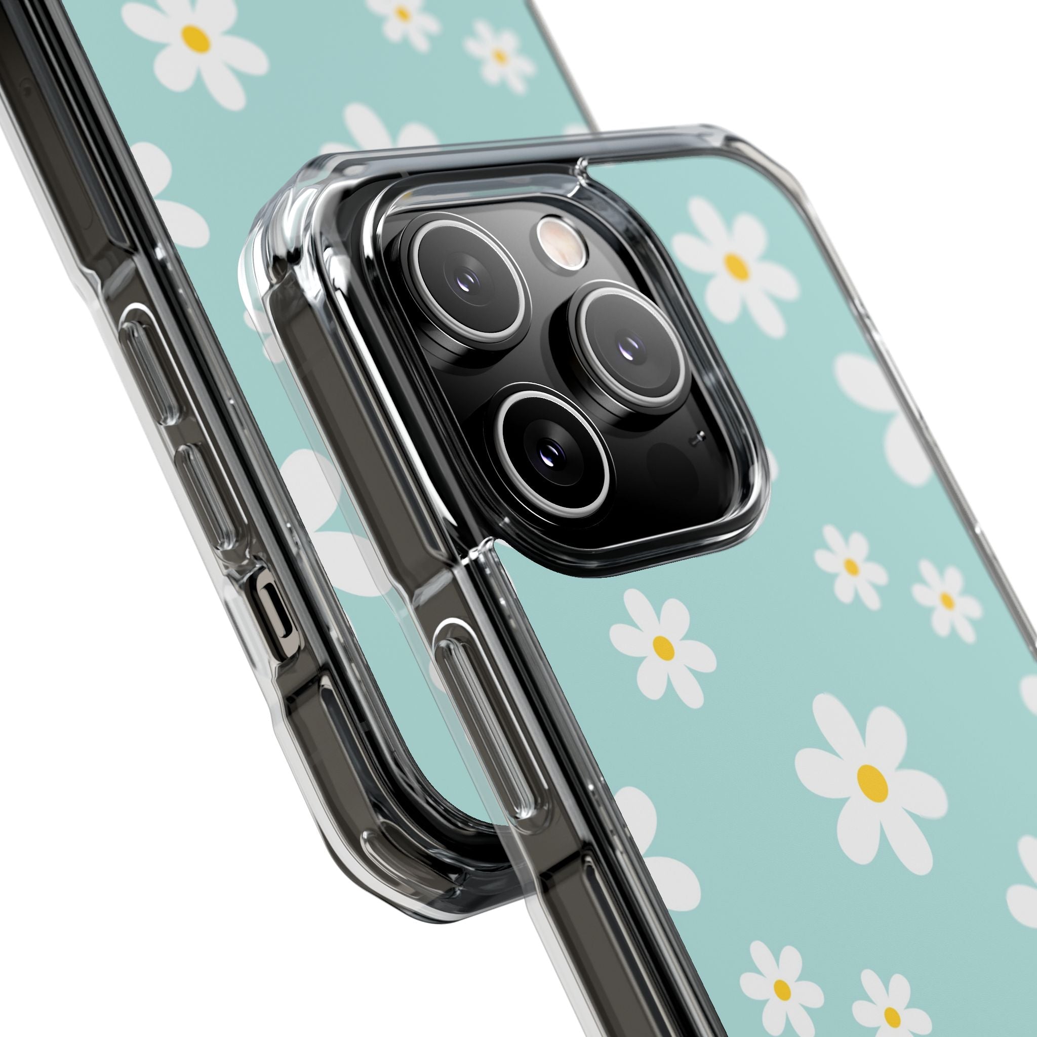 Daisies On Blue iPhone Case - Impact