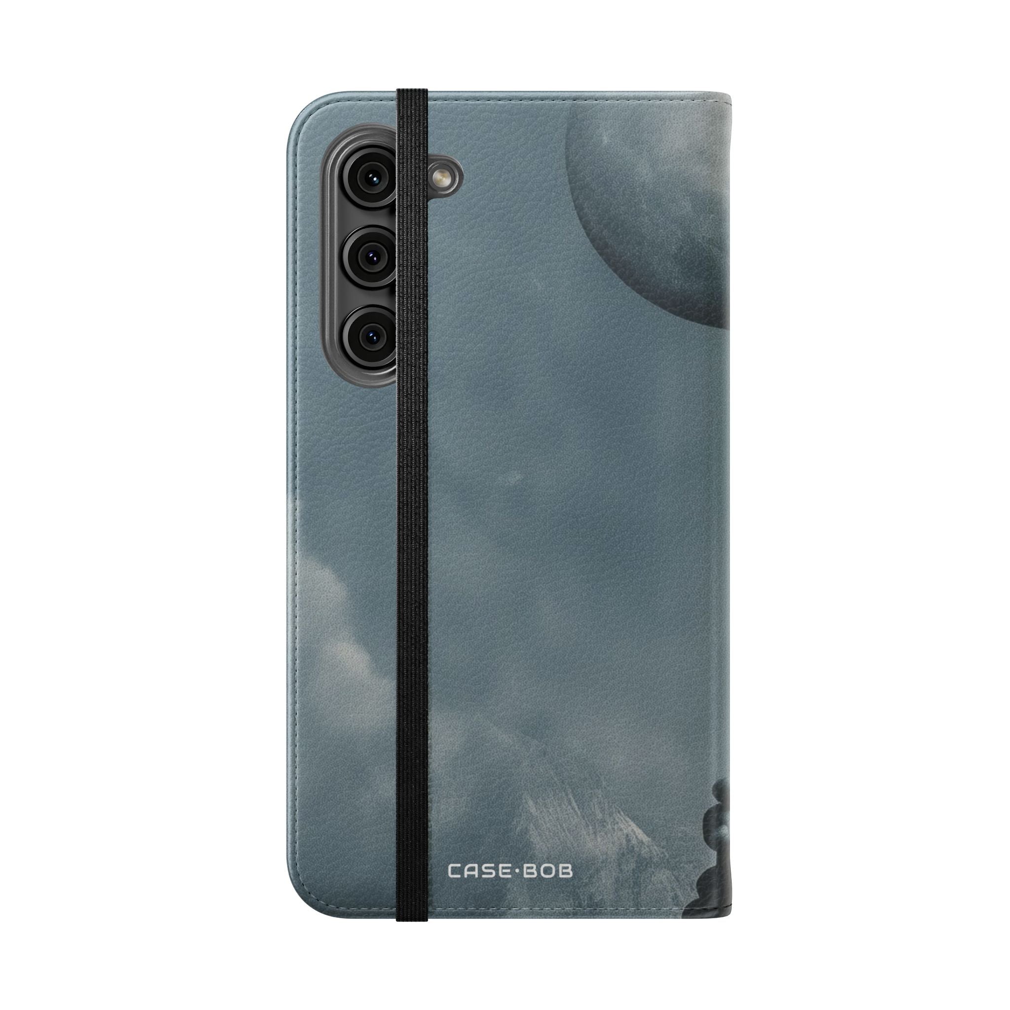 Moon Balloon Blue - Samsung S23+ Case - Wallet