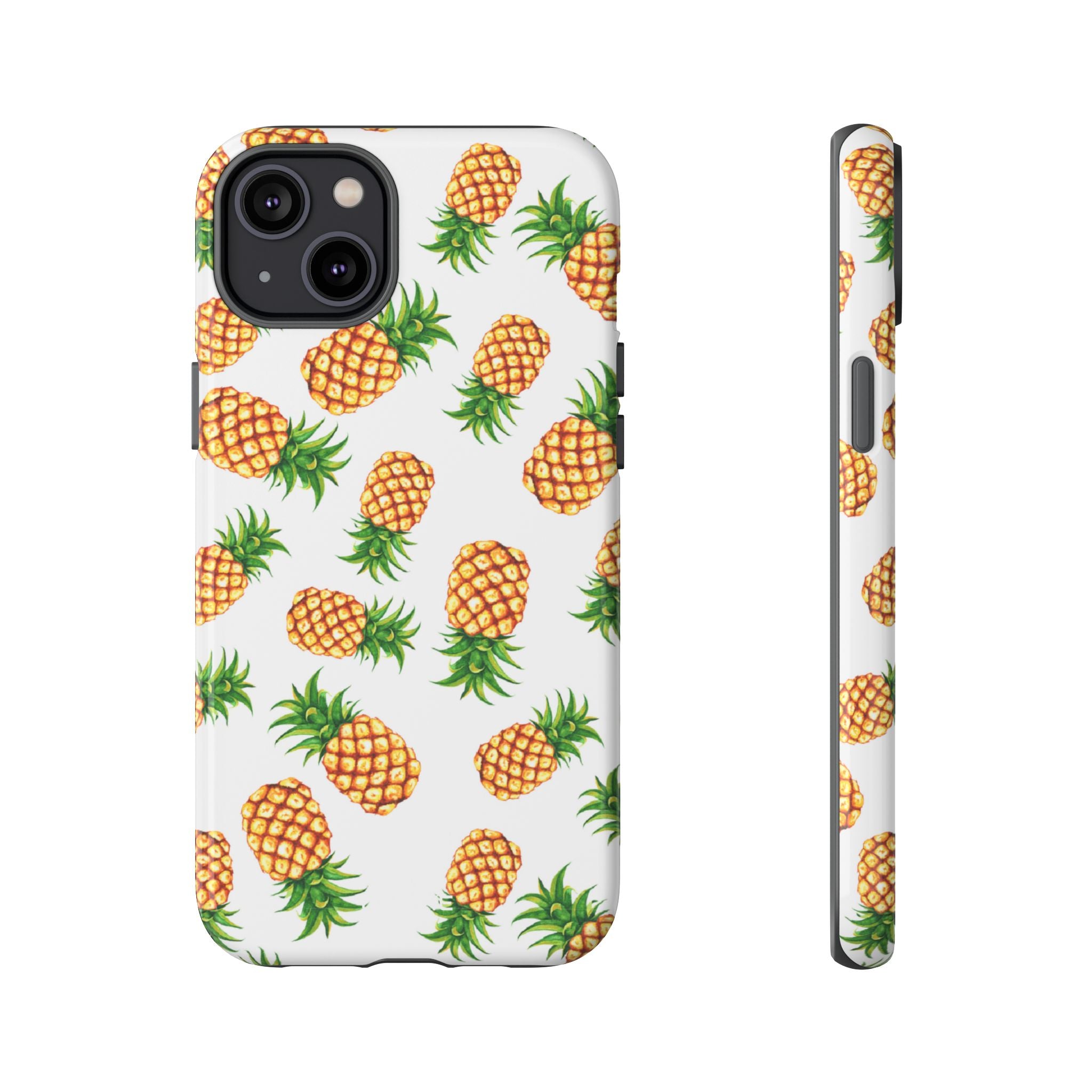 Pineapples Dance Joyfully - iPhone Case