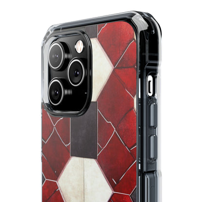 Gothic Hexagon Symmetry iPhone 14 - Clear Impact Phone Case