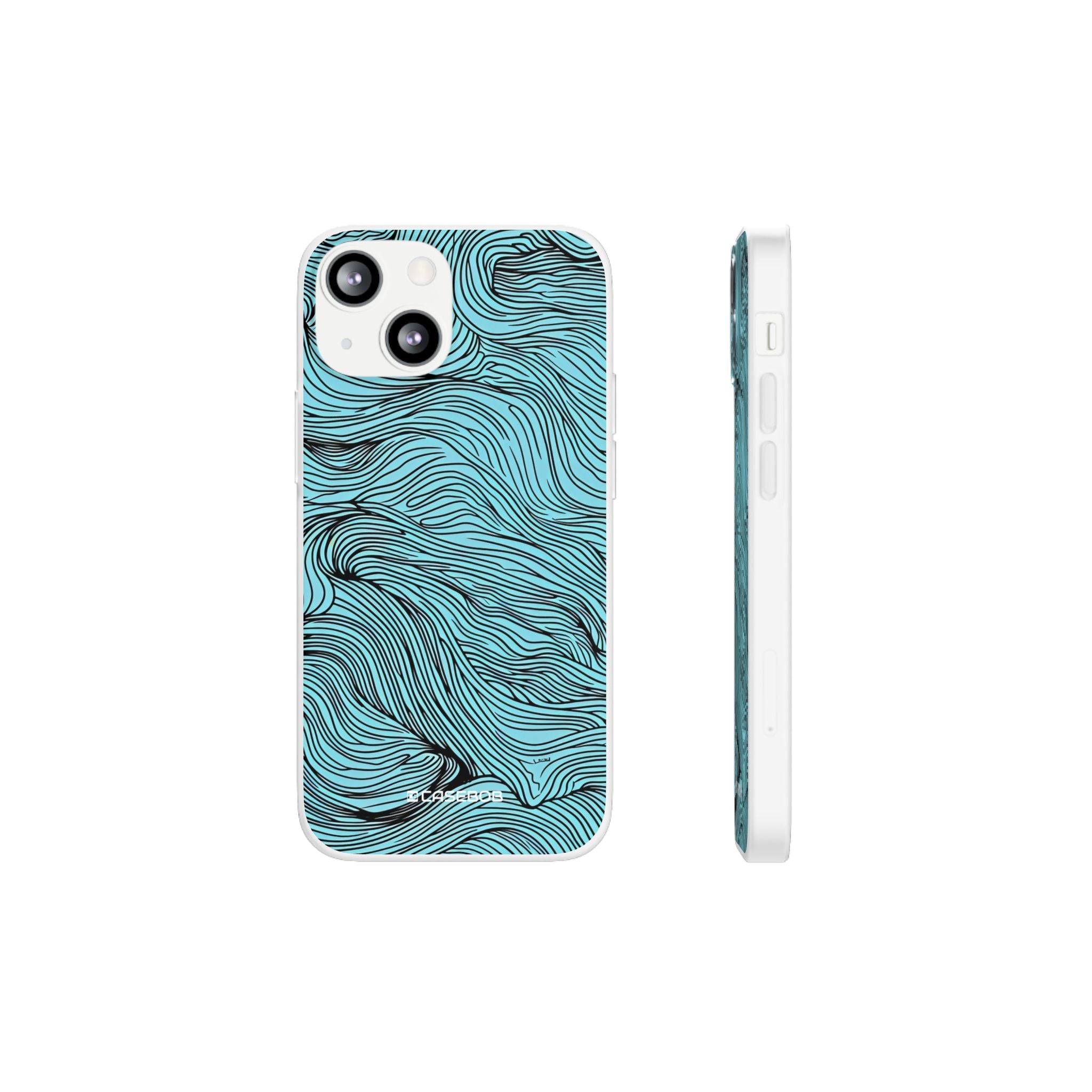 Wavy Serenity | Flexible Phone Case for iPhone