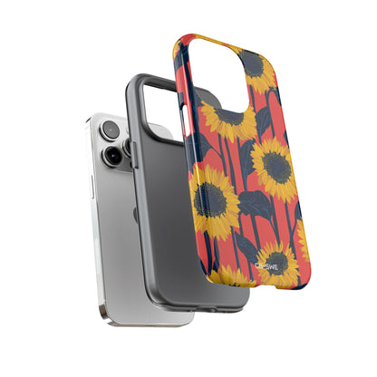Vibrant Sunflower Rhythm - iPhone Case