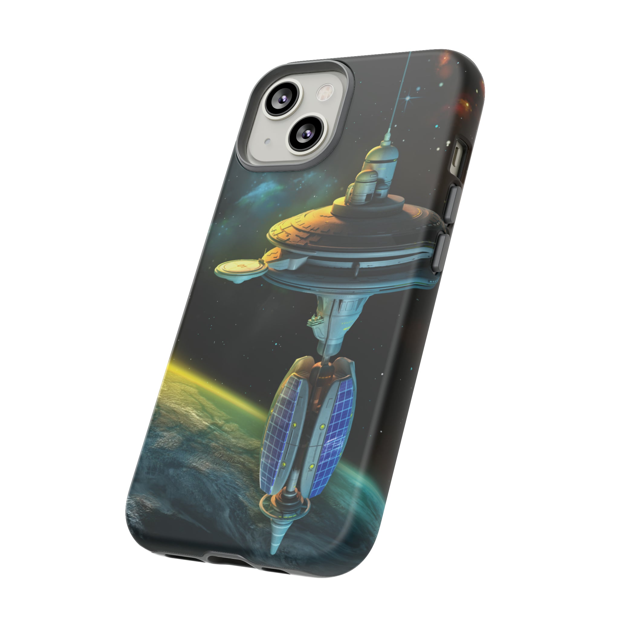 Station in Gorgeous Space - Protective Phone Case