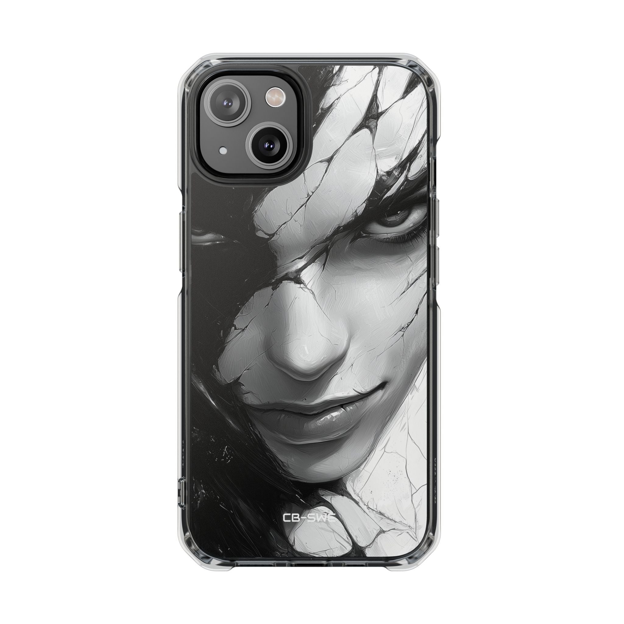 Shattered Gaze Reflects iPhone Case - Impact