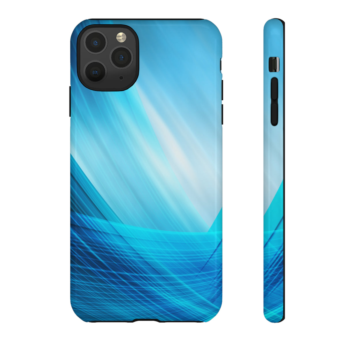 Abstract Blue - Protective Phone Case