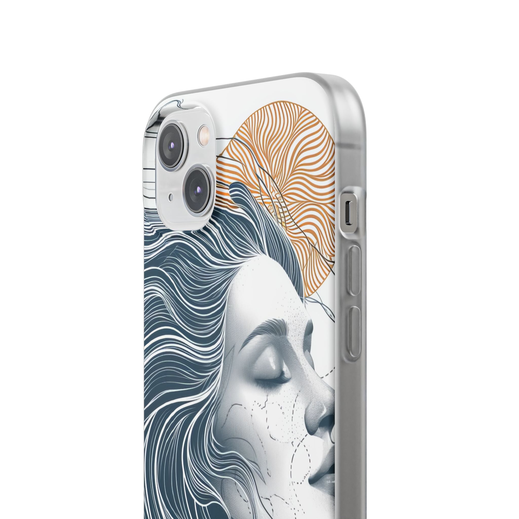 Serene Abstraction | Flexible Phone Case for iPhone