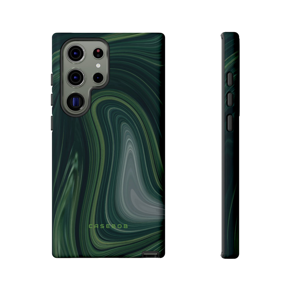 Green Marble - Protective Phone Case