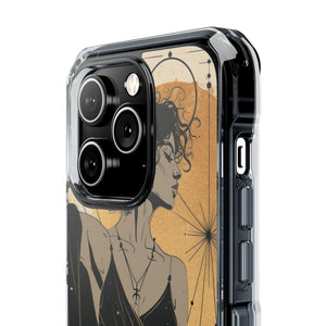 Celestial Elegance – Handyhülle für iPhone (Clear Impact – Magnetisch)