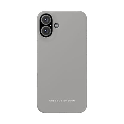 Dark Gray iPhone 16 - Slim Phone Case