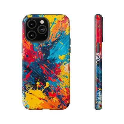 Artistic Brushstroke Bliss - Protective Phone Case